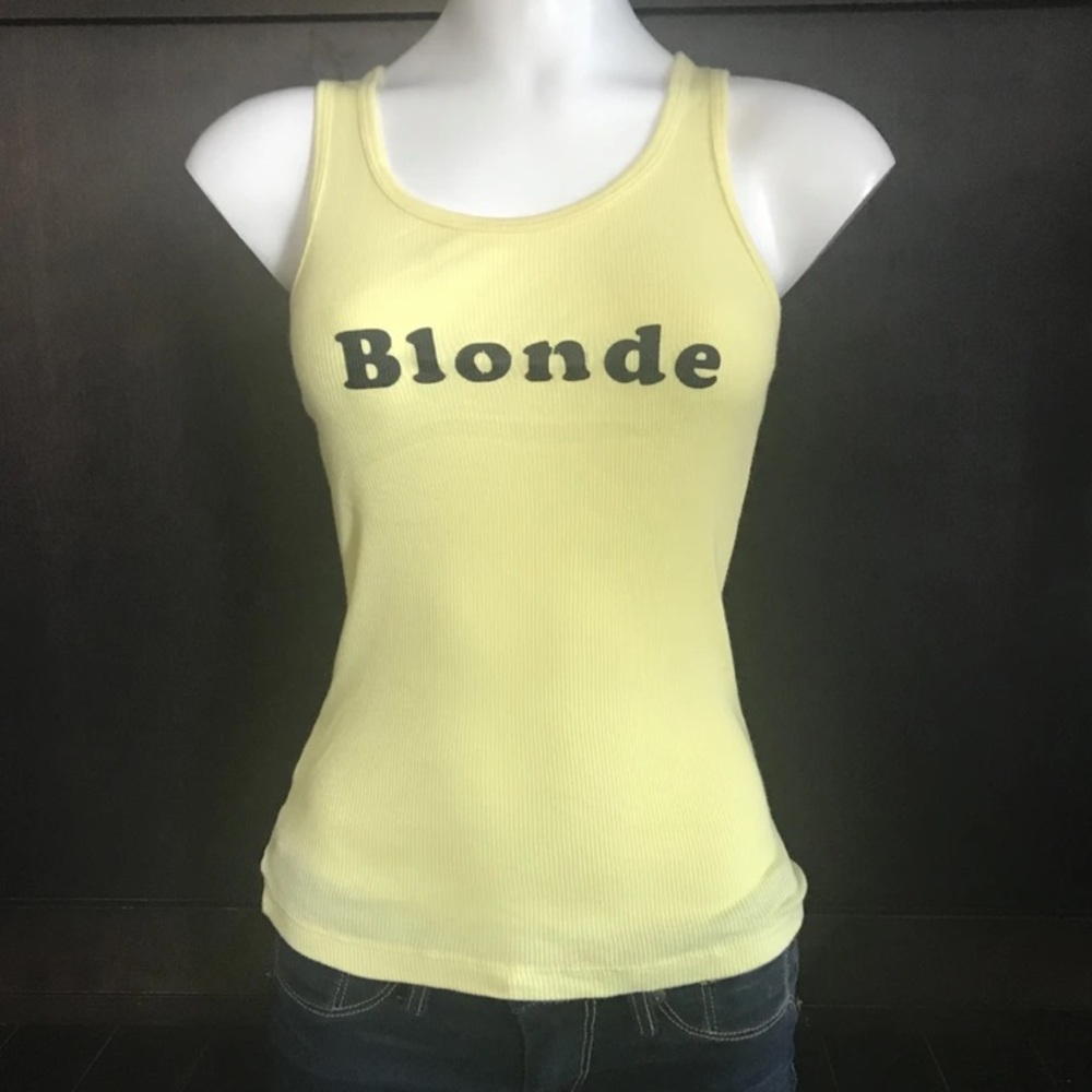 ISO !! Adiqshun orly star Blonde tank top !!